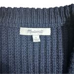 Madewell Deep Indigo Shirttail Cardigan Sweater Photo 7