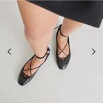 For Love & Lemons Rose Black Women's  x dolce vita Ballet Flats boho fall 7 nwt Photo 0