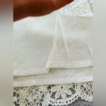 Anthropologie  Maeve Crochet Eyelet Shorts in White Size 2 NWOT $120 Photo 2