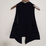 CAbi  Eclipse Vest M Black Lined Pocketed Photo 5