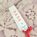 Raga Anthro  Azaria Lace Mini Skirt Taupe Size S‎ Photo 4