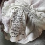 Espresso Paisley Flutter Sleeve Ruched Tunic Top Sheer Overlay Pink Beige L Size L Photo 2