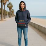 Modern Amusement  Women’s Kangaroo‎ Pocket Hooded Sweater 
Size L Photo 12