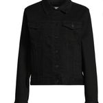 Time and‎ Tru Black Denim Jacket Women's Size Small Photo 2