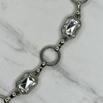 Rhinestone Silver Tone Chain Link Belt Small/Medium (S/M) ✨ Photo 5