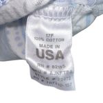 Fresh Produce Blue & White Abstract Print Cotton Hoodie Jacket Size XL Photo 5