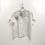 Johnny Was Pete Greta Postage Stamp Linen Tunic Blouse Size XS Photo 7