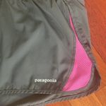 Patagonia  Gray Pink Running Shorts Athletic Sporty Athleisure Loungewear Preppy Photo 1