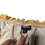 Torrid  Mini Two Tone Lace Tiered Babydoll Dress Photo 2