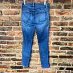 J Brand  Button Waist Blue Denim Skinny Ankle Zion Jeans Women's Size 26 Photo 5