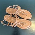 Kelly & Katie  Brown Braided Sandals Photo 3