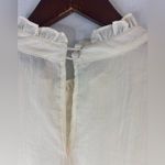 Rocking Western XL Cowgirl Elegant Ivory Cream Blouse Top Photo 7