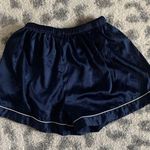 Navy Maid of Honor PJs White Size M Photo 0