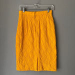 Women's Diane Dickinson Yellow Vintage Skirt Size 10 Photo 4