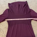 Can’t Miss | Deep Purple Ribbed Mini Sweater Dress | Size Medium Photo 9