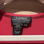 Lauren Ralph Lauren Rayon V Neck Tank Top Size Petite Small Red Photo 2