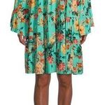 Johnny Was Tulum Relaxed Floral Tiered Minidress Photo 0