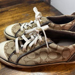 Coach  Barrett Tan Sneakers Size‎ 9 Photo 0