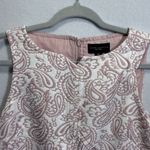Victoria Beckham x Target Blush Paisley Jacquard Sleeveless Shift Mini Dress XS Photo 3