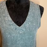 Umgee distressed chambray dress Photo 2