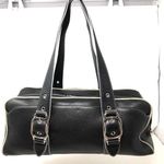 Cole Haan black textured leather bag Photo 0