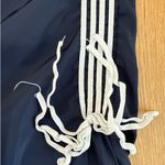 Edikted  Track Pants Ribbon Sides  Remy Size M Navy Blue White Photo 3