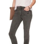 Helmut Lang NWT Grey Destroyed Ankle Skinny Jeans Photo 0