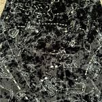 Bear Dance  Astrology Constellation Mini Black Velvet Skirt Photo 4