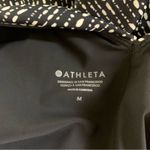 Athleta  Seycheless Black White Dot Print One Piece Swimsuit M Scoop Neck Photo 4