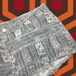 ✨ Exclusive Drop: Insight @ PacSun Aztec Print High Waisted Cheeky Denim Shorts Black Size 6 Photo 3