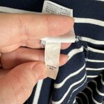 Madewell Womens Navy and White Striped T-Shirt Dress Sz S | Everyday Nautical Photo 11