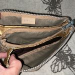 Kipling A Rare Vintage  Brown Animal Print Zip Makeup Cosmetic Pouch Bag Photo 2