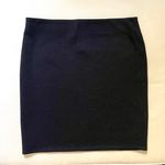 Loft NWT  navy Blue Black Stretchy Mini Skirt Photo 0