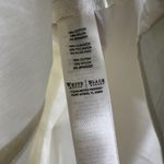 White House | Black Market NWT WHBM White Iconic Siren Shirt Blouse Tie Waist Collar Long Sleeve Size 6 Photo 6