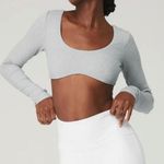 Alo Yoga Ribbed Long Sleeve Crop Photo 0