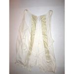 True Religion New Womens Designer Gold Metallic Beige M Tank Top Tunic Soft Moda Photo 3