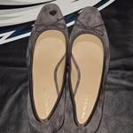 Veronica Beard  Taupe Brown Cecile Suede Ballet Pumps Acai 7.5 Shoes Heels STAIN Photo 3