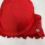 Lucky Brand  Red Lace Underwire Women's Bra Size 40C Photo 2