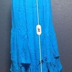Etc.Boho Maxi Skirt size OS Asymmetric High Photo 6