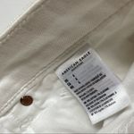 American Eagle  Outfitters • Destroyed Cuffed White Mom Shorts Photo 31