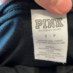 PINK - Victoria's Secret PINK Long Sleeve Black Knit Top Oversized Small Comfy Soft Shirt Photo 9