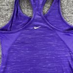 Nike Dri-Fit Tank Womens' Sz M Heathered Purple Photo 7