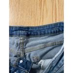 a.n.a B6 Womens  Stretchy Jean Shorts Distressed Button Fly Blue size 29/8 Photo 3