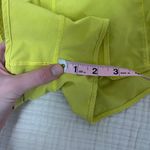 Lululemon hotty hot lined Women's Vibrant Yellow Athletic Shorts size 4 Photo 5