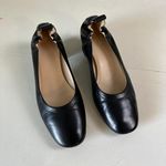 Everlane - The Day Heel Black Leather Career Business Workwear Balletcore Photo 1