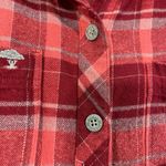 Arborwear Women's Red Tree Climbing Chagrin 8oz Heavyweight Flannel Shirt Sz 2XL Photo 3