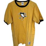 Pittsburgh Penguins NHL Vintage Tee L Gold Size L Photo 0