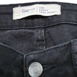 Jeans Size 28R W28xL28 GAP 1969 Curvy True Skinny Jeans Stretch Black Denim Pants Photo 5