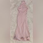 House Of CB NWOT Juliette Blush Pink Halter Gown Sz S Photo 3
