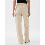 Gap  Mid Rise Loose Khaki Cargo Pants 18 Tall Women’s Light Cream Photo 6